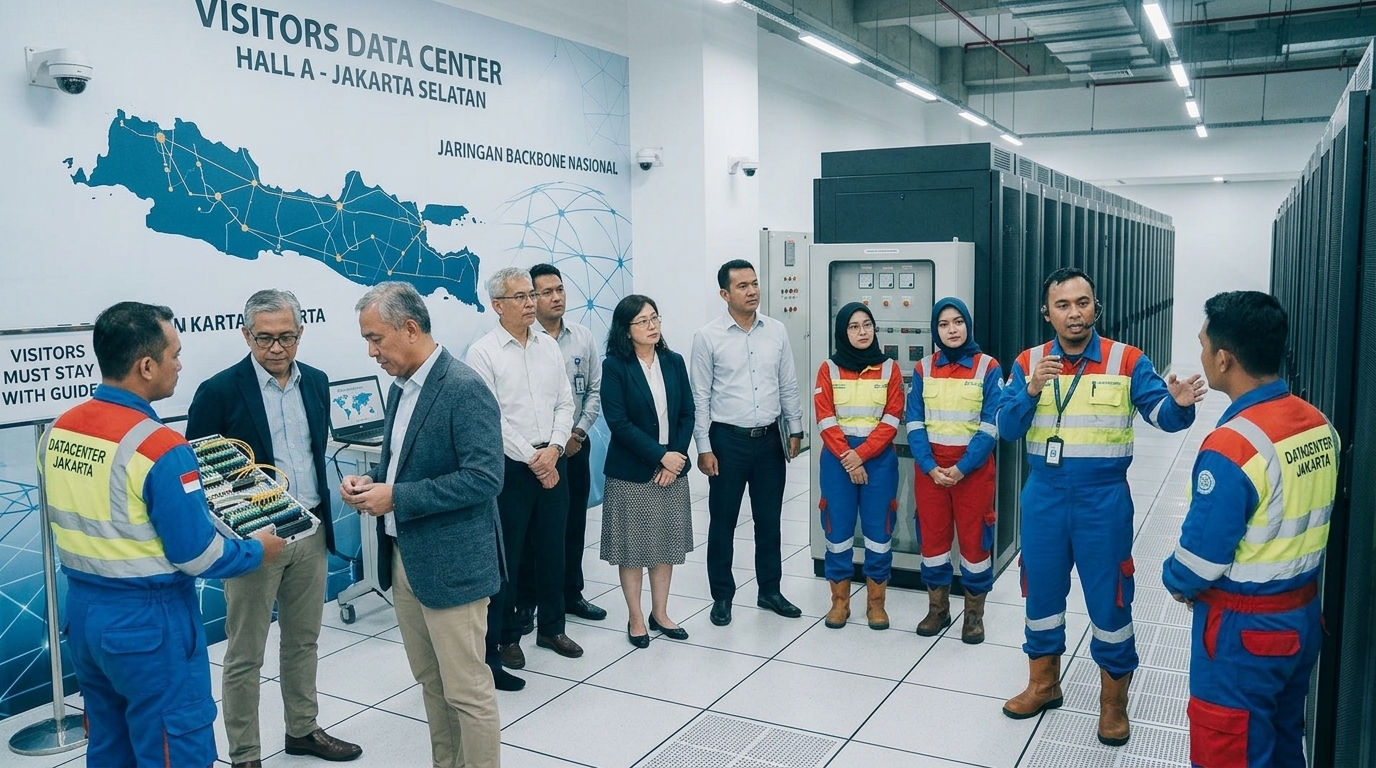 Kunjungan ke Data Center