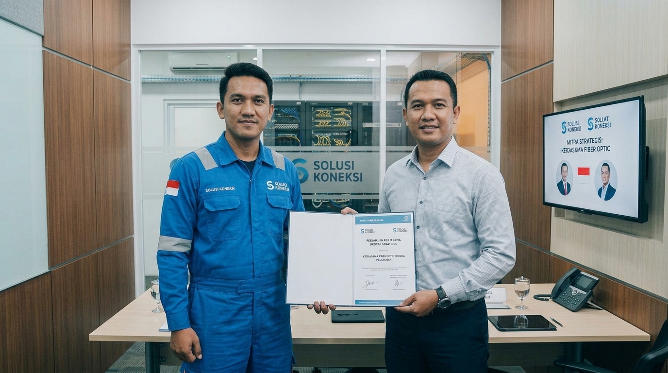 Serah Terima Proyek Instalasi